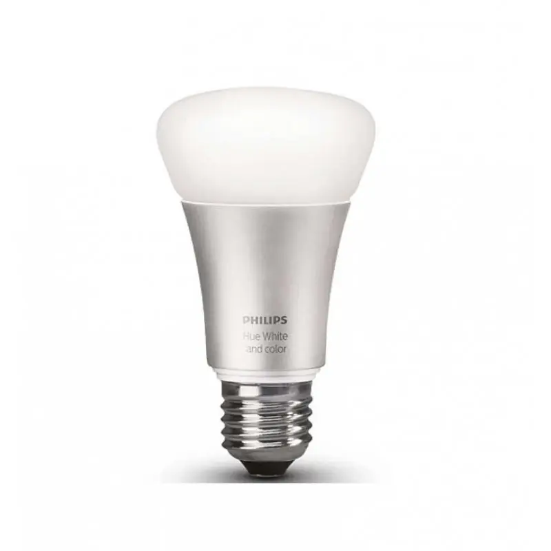 Livrare gratuită Bec LED RGB inteligent Philips Hue A60, Bluetooth, E27, 10W (60W), 806lm, lumina alba si color (2200-6500K)