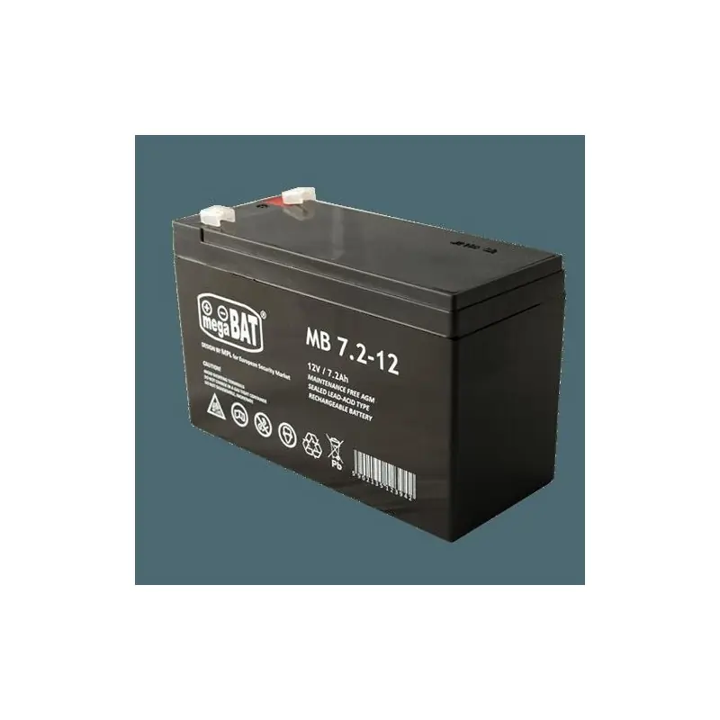 Reducere de preț Acumulator VRLA AGM fara intretinere 7Ah 12V. terminal de conexiune F1 Dimensiuni: 151 × 65 × 95 × 101mm Greutate: 1.9kg