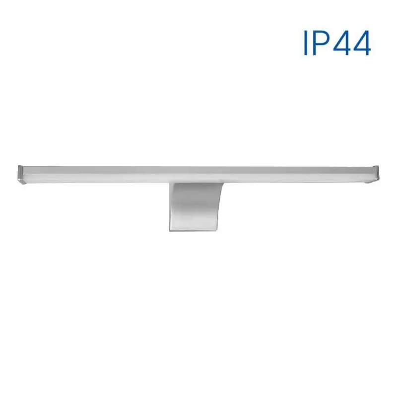 Aplica LED pentru baie Vivalux ZOE, 8W, 700 lm, lumina neutra (4000K), 110°, IP44, 400x151x67mm, 25000h, Nichel satinat Preț mic