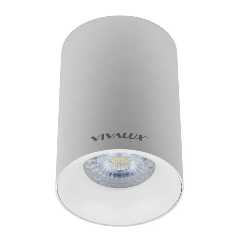 Spot Vivalux ROUND NEVILS, GU10, max. 35W, IP20, Ø70x100mm, Alb, becneinclus Premium