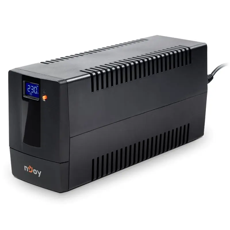 Discount UPS nJoy Horus Plus 800, 800VA/480W, Afisaj LCD cu ecran tactil,2 Prize Schuko cu Protectie, Repornire Automata, RJ11 protectie