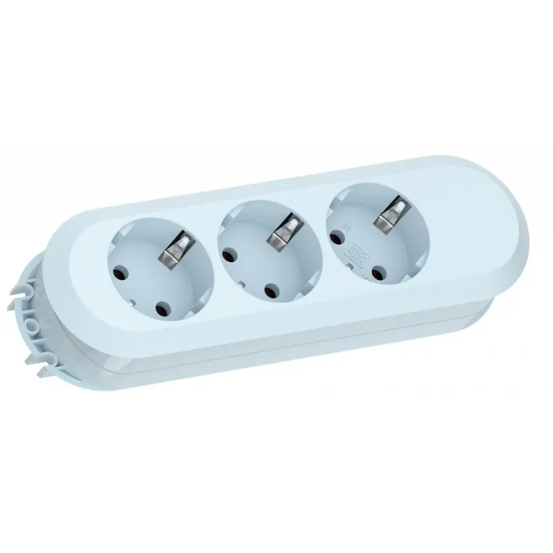 Comandă acum Prelungitor Bachmann SMART 3xCEE7/3, fara intrerupator, lungime cablu 1.5m, H05VV-F 3G1.5 ,Berry Blue, nedemontabil
