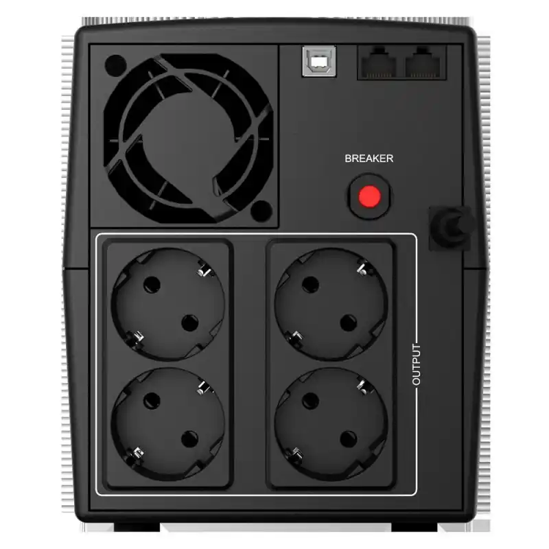 UPS nJoy Keen 1000 USB UPLI-LI100KU-CG01BCapacity 1000 VA / 600 W Simulated sinewave Promoție