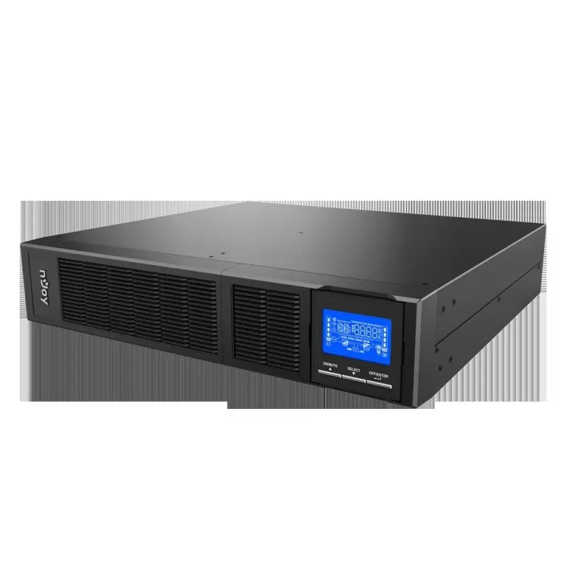 UPS nJoy Balder 1500, 1500VA/ 1500W, On-line, LCD Display, Montare Rack/Tower, 8 Prize IEC 13, Dubla conversie, Plaja larga de t Ofertă exclusivă