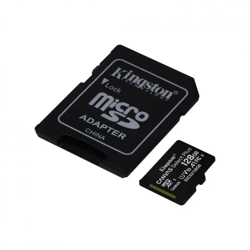 Card de Memorie MicroSDXC Kingston Canvas GO Plus, 128GB, Adaptor SD, Class 10 Doar azi