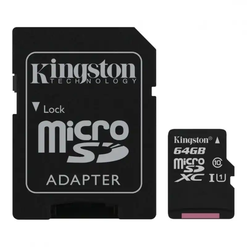 Card de Memorie MicroSDXC Kingston Select Plus, 64GB, Adaptor SD, Class 10 Ofertă exclusivă