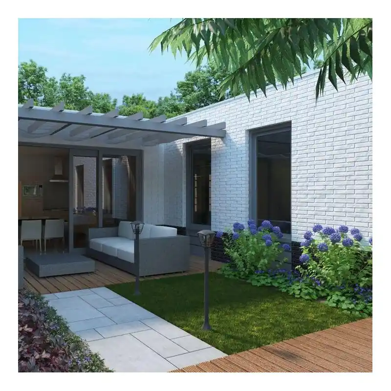 Stalp tip felinar pentru iluminat exterior Philips Creek, 1xE27, max60W ,IP44, 995x175mm, Negru Ofertă specială
