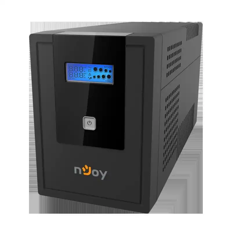 UPS nJoy Cadu 2000, 2000VA/1200W, Afisaj LCD cu ecran tactil, 4 x prize Schuko Nu rata