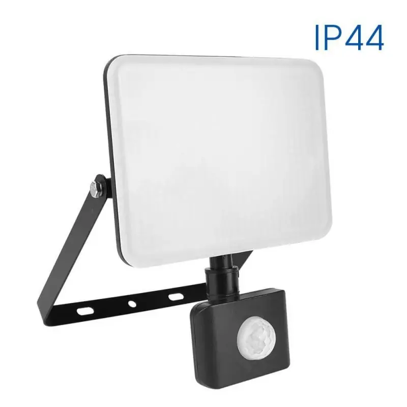 Preferatul clienților Proiector LED cu senzor de miscare Vivalux SHIFT, 30W, 230V, 2700 lm, lumina rece (6400K), 110°, IP44, 147x198x50mm, 20000h,alum