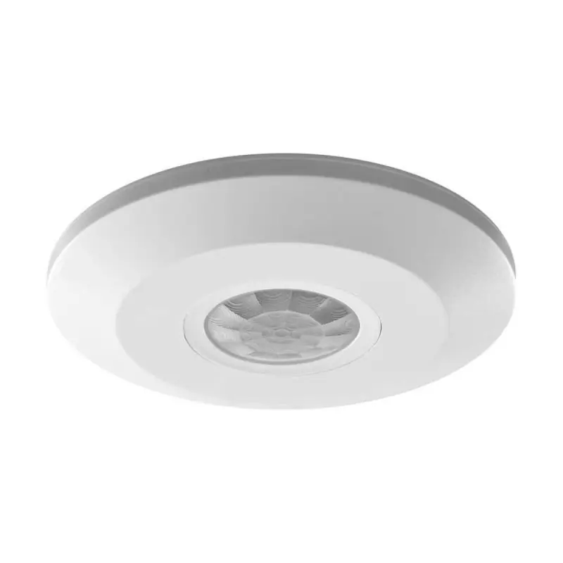 Promoție Senzor de miscare aplicat IR Vivalux BRAVO, 230V, IP20, Ø115x24.3mm, incandescent 2000W, LED 1000W, Alb