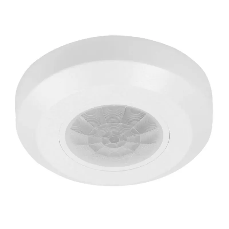 Senzor de miscare aplicat IR Vivalux ROGER, 230V, IP20, Ø76x20.2mm, incandescent 400W, LED 200W, Alb Preț promoțional