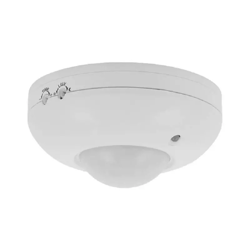 Reducere Senzor de miscare aplicat IR Vivalux DATA, 230V, IP20, Ø114x55mm ,incandescent 1200W, LED 300W, Alb
