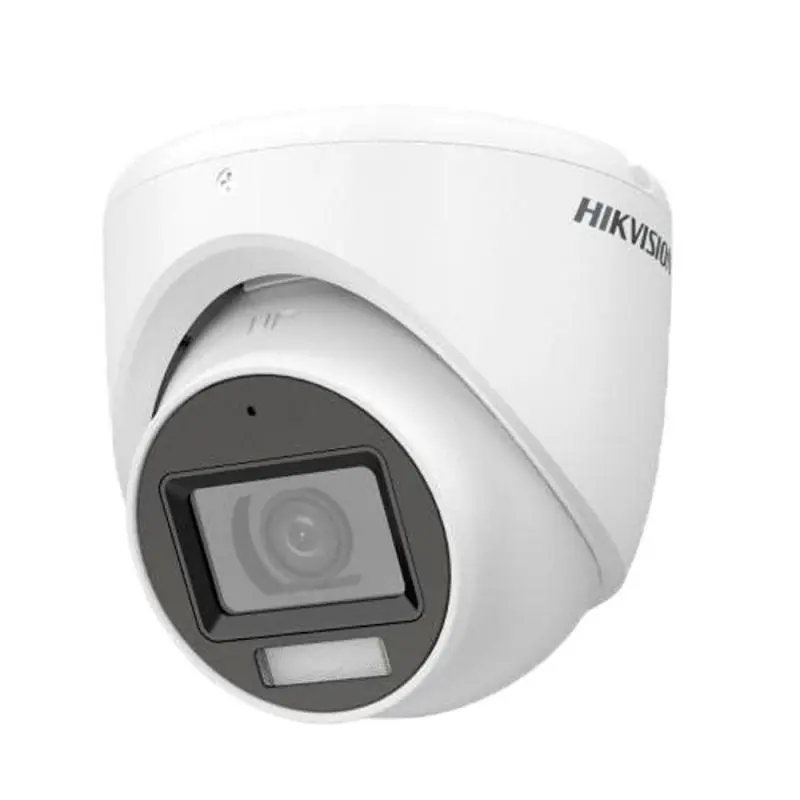 Cumpără online Camera Hikvision Turret Smart Hybrid Light ColorVuDS-2CE76D0T- LPFS(2.8mm) Senzor: 2 MP CMOS Rezolutie: 1920 (H) × 1080 (V) Ilum