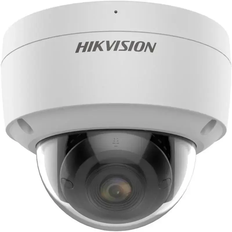 Camera supraveghere Hikvision IP dome DS-2CD2147G2-(2.8mm)C, 4MP, ColorVu - imagini color 24/7 (color si pe timp de noapte), fil Livrare expres