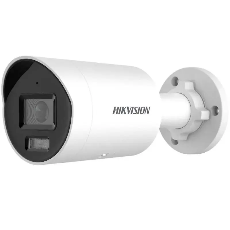 Camera de supraveghere Hikvision IP Bullet DS-2CD2026G2-IU 2.8mm D 2MP-U:Built-in microphone for real-time audio security, culoa Retur gratuit
