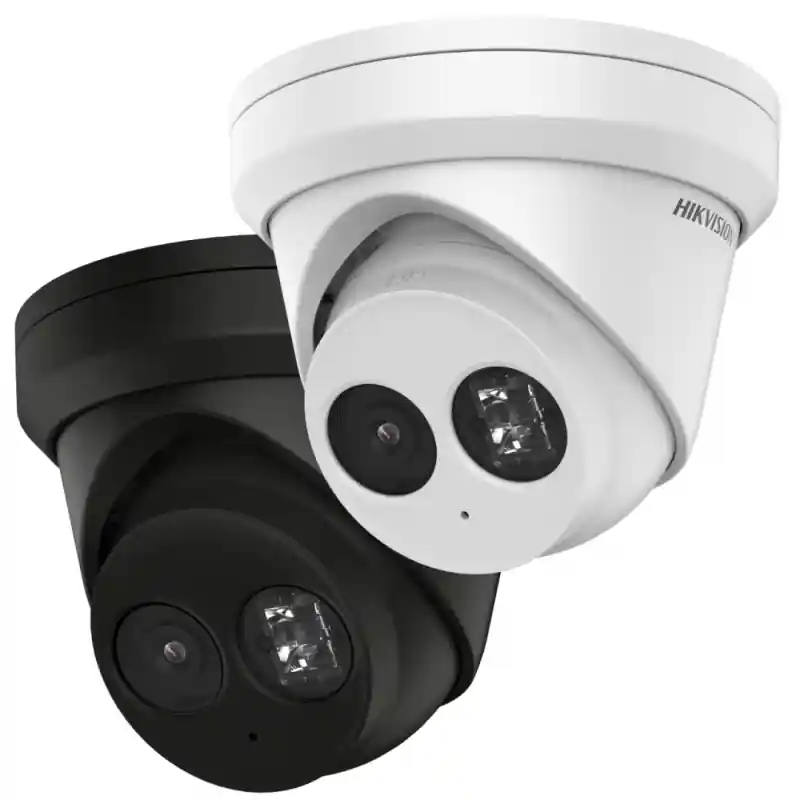 Camera supraveghere Hikvision IP turret DS-2CD2363G2-IU(2.8mm)B 6MP, AcuSens - filtrarea alarmelor false dupa copul uman si masi Plată sigură