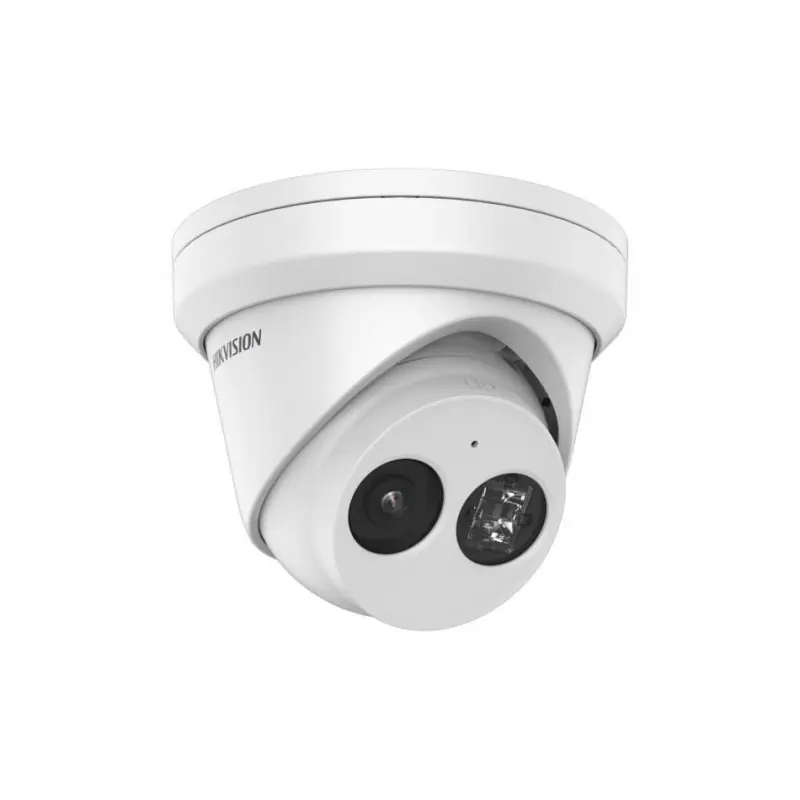 Camera supraveghere Hikvision IP turret DS-2CD2343G2-IU(2.8mm), 4MP, Acusens - filtrarea alarmelor false dupa corpul uman si mas Preferatul clienților
