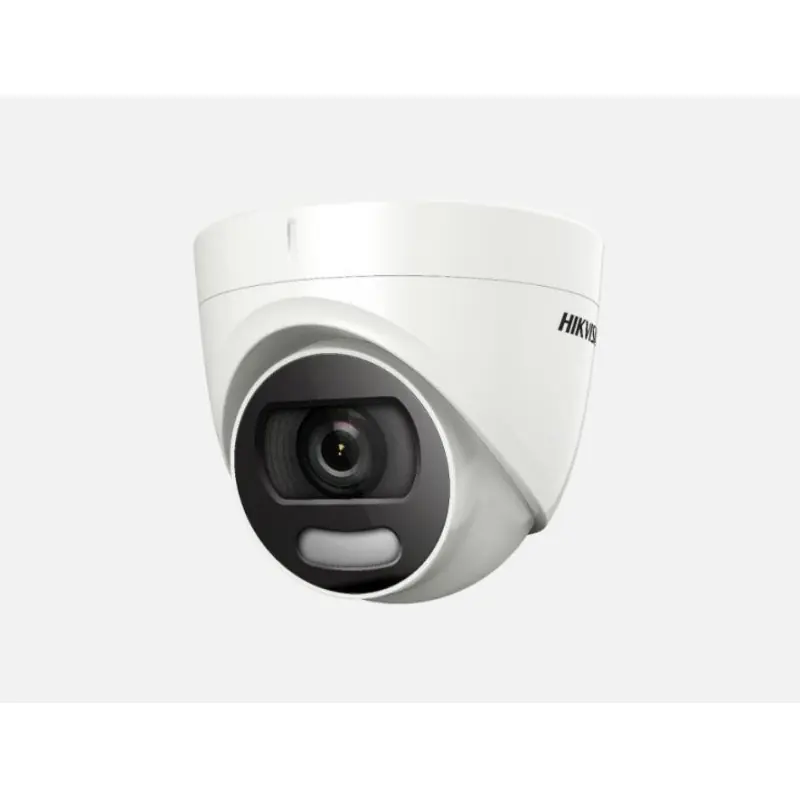 Camera supraveghere Hikvision Turbo HD ColorVu turret DS-2CE72DFT-F28 (2.8mm), 2MP, ColorVu, imagini color 24/7, rezolutie 1920 Popular