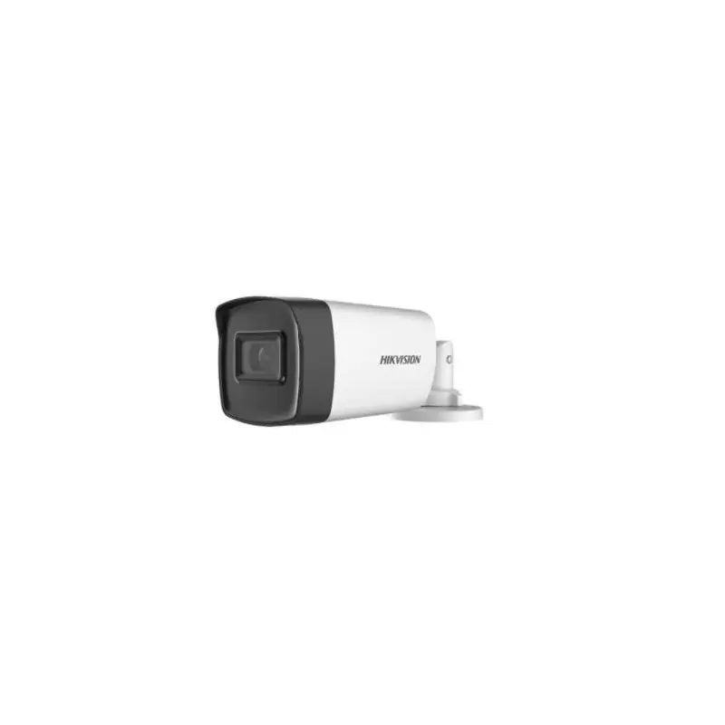 Cumpărături sigure Camera supraveghere Hikvision Turbo HD bullet DS-2CE17H0T-IT3FS(2.8mm), 5MP, microfon audio incorporat, senzor 5 MP CMOS, rezolu