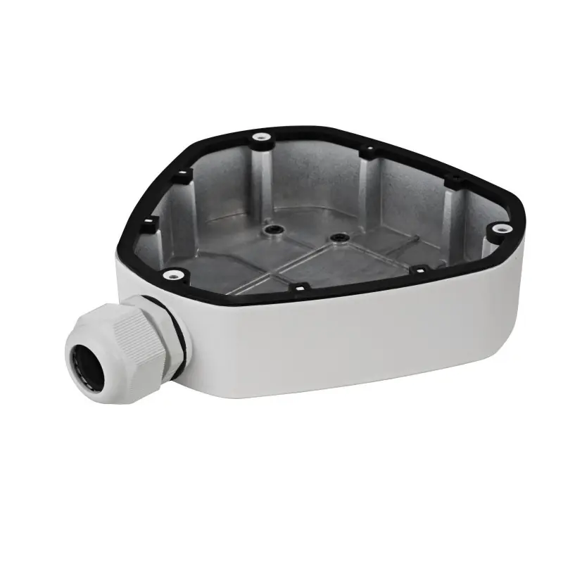 Comandă acum Hikvision Junction box DS-1280ZJ-DM25 compatibil cu DS-2CD6332FWD-XXX, DS-2CD6362F-XXX aluminiu, alb.