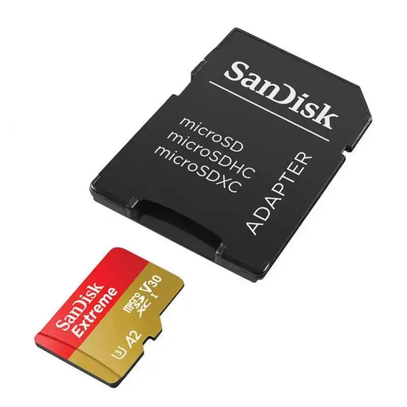 Card de Memorie MicroSDXC SanDisk, 256GB, UHS-I, Class 10, 80MB/s + Adaptor Ofertă de sezon