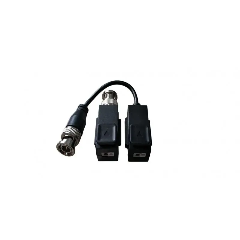 Video balun DS-1H18S/E(C)307400306,Video balun pasivHikvision, DS- 1H18S/E(C) set 2 bucati ( o bucata cu cablu si o bucata far Premium