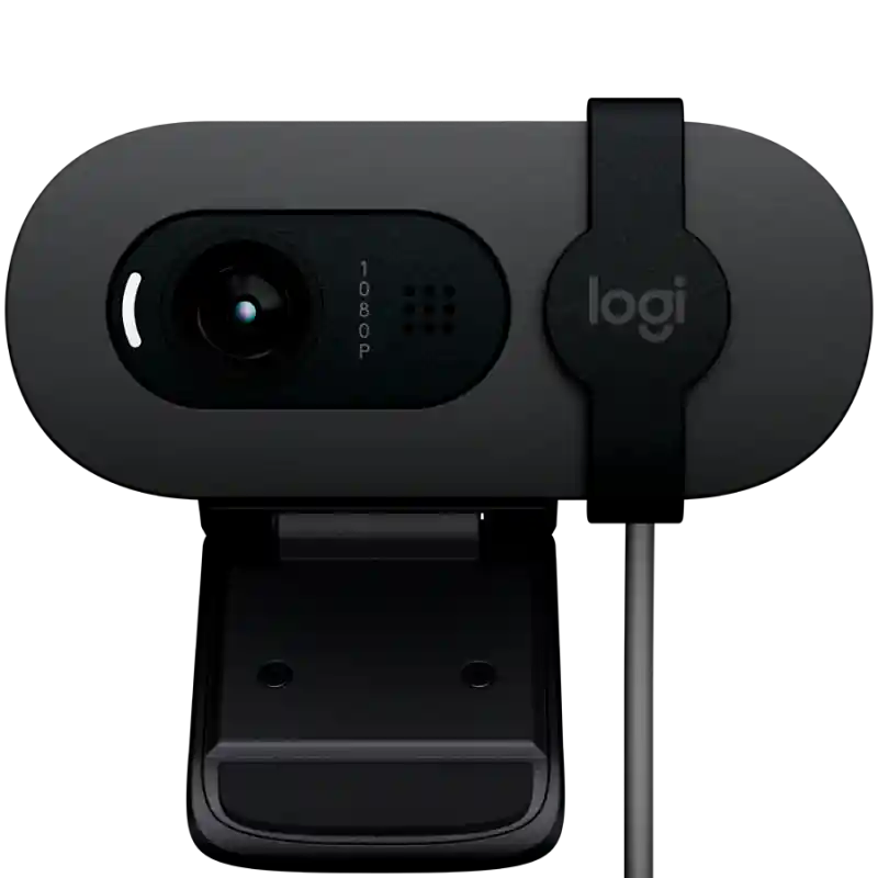 LOGITECH Brio 100 Full HD Webcam - GRAPHITE - USB Popular