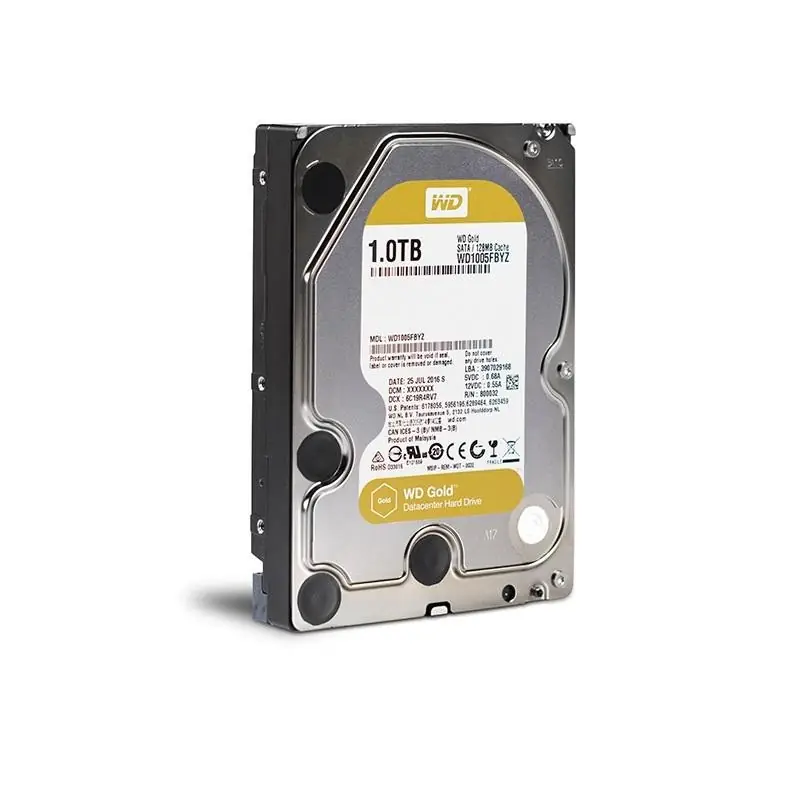 HDD intern Western Digital GOLD, 3.5", 1TB, SATA3, 7200 RPM, 128MB Calitate înaltă