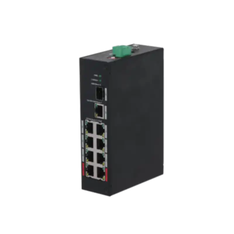 Comandă acum Dahua Switch 8 porturi, POE, PFS3110-8ET-96-V2, Standarde retea: IEEE802.3/IEEE802.3u/IEEE802.3X/IEEE 802.3ab/IEEE802.3z, Capaci