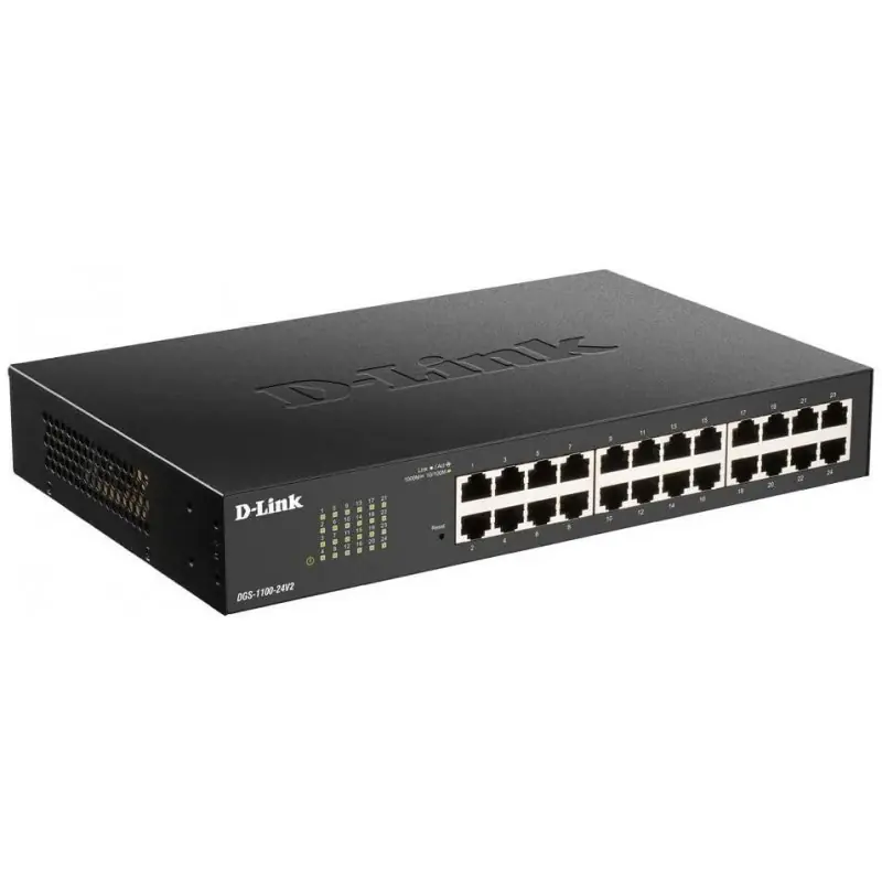 Ieftin Switch D-Link DGS-1100-16, 16 port, 10/100/1000 Mbps