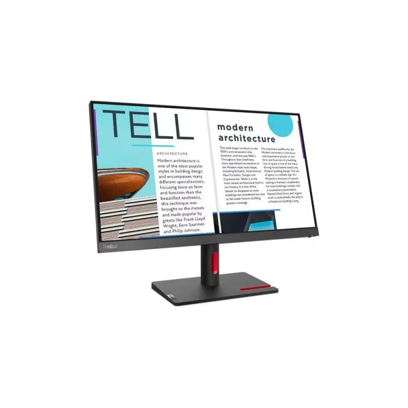 MonitorLenovo ThinkVision S25e-30 24.5" VA, FHD (1920x1080), 16:9, Brightness: 250 cd/m², Contrast ratio: 3000:1, Response tim Retur gratuit