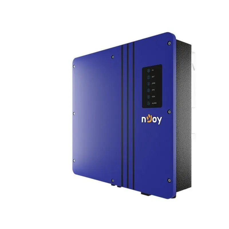 Invertor solar hibrid monofazat nJoy Ascet 5K-120A/1P2T2, 5kW, 2xMPPT, IP65, tensiune de alimentare acumulator 40-60V, modul WiF Retur ușor