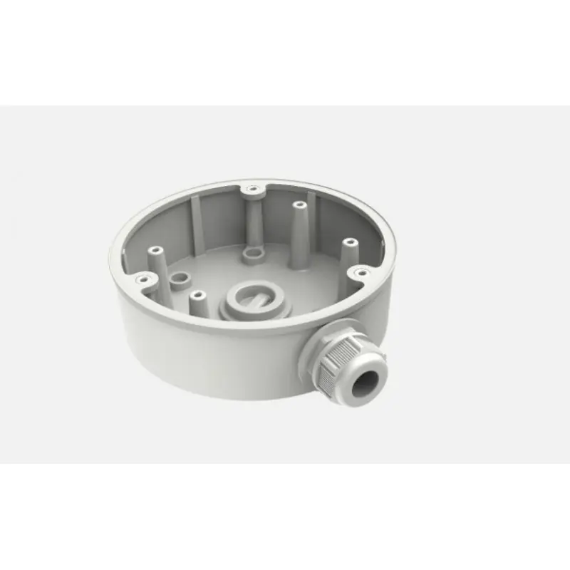 Doza conexiuni Hikvision DS-1280ZJ-PT6, material aliaj de aluminiu, dimensiuni: Φ137 mm × 42 mm, greutatate: 280 g Cel mai bun preț