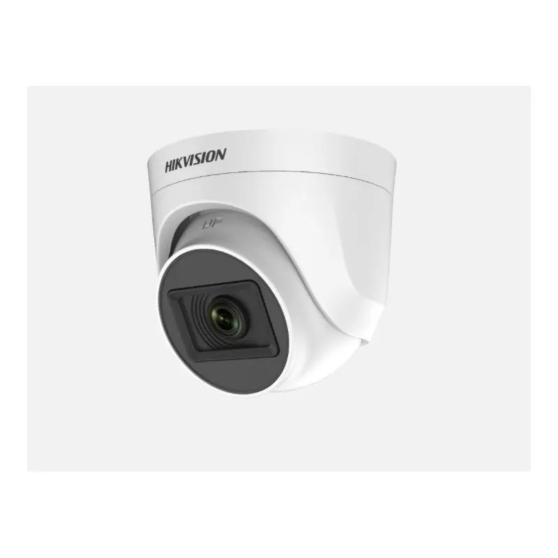 Transport gratuit Camera supraveghere Hikvision Turbo HD turret DS-2CE76H0T-ITPF(2.4mm) (C), 5MP, rezolutie: 2560 × 1944, 5M@20fps, 4M@30fps, ilum