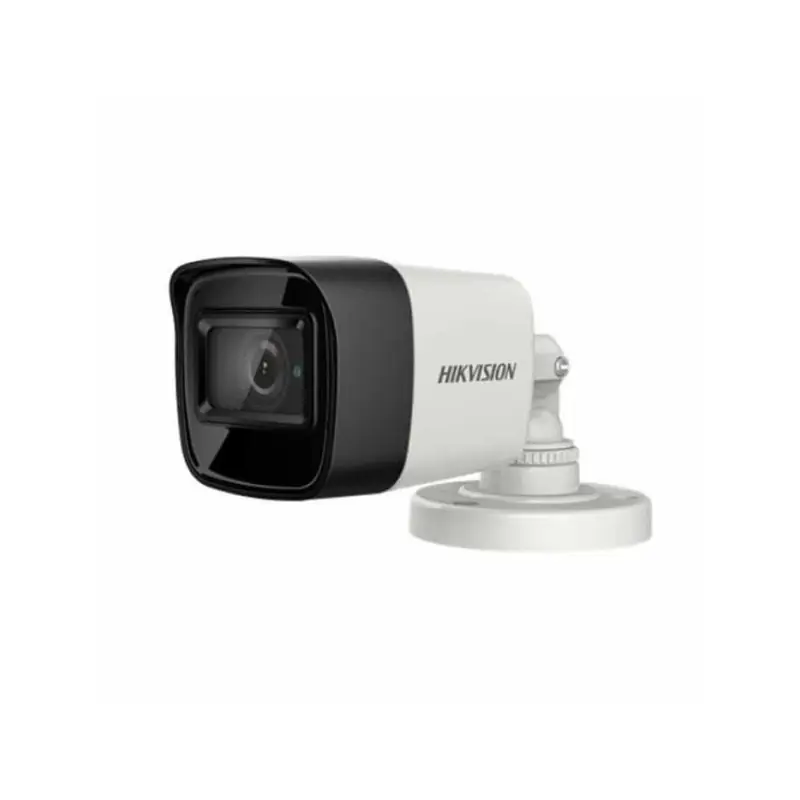 Retur ușor Camera de supraveghere Hikvision Turbo HD Bullet, DS-2CE16H0T-ITFS (2.8mm) 5MP Microfon audio incorporat( semnalul audio - video