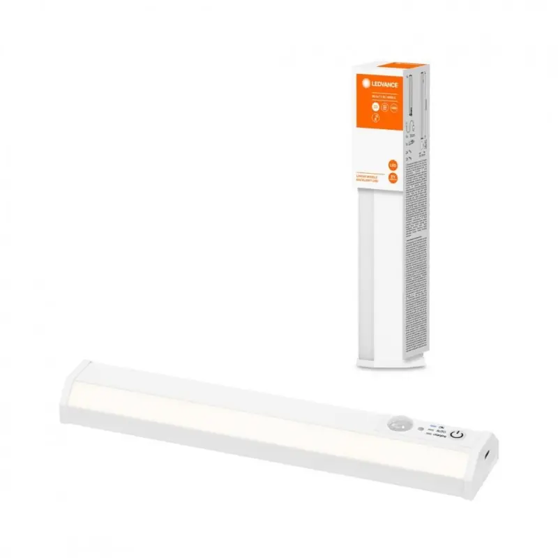 Livrare expres Aplica LED liniara Ledvance cu senzor de miscare si lumina, 1W, 50 lm, lumina neutra (4000K), IP20, montaj aplicat, 200 mm, inca