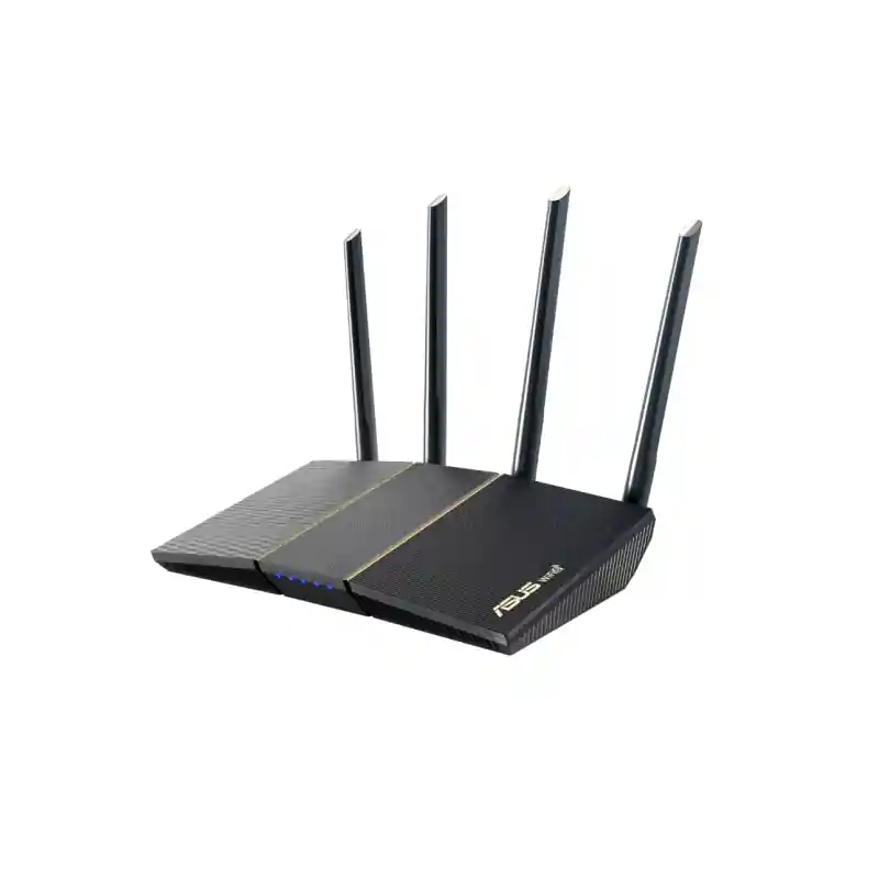 Asus Wireless Router RT-AX57, AX3000 2402 Mbps+ 574 Mbps, Dual-Band-2.4, 5Ghz, WI-FI 6, 4 x antene externe, Procesor: 1.7GHz qua Preferatul clienților
