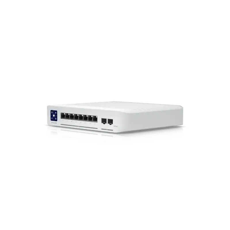 Switch Ubiquiti UniFi USW-ENTERPRISE-8-POE, 8 port, 10/100/1000/10000 Mbps Plată sigură