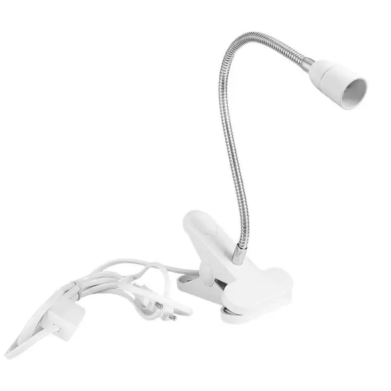Lampa de birou cu clips Vivalux CLAMP, 1xGU10, bec neinclus, Alb Ofertă limitată