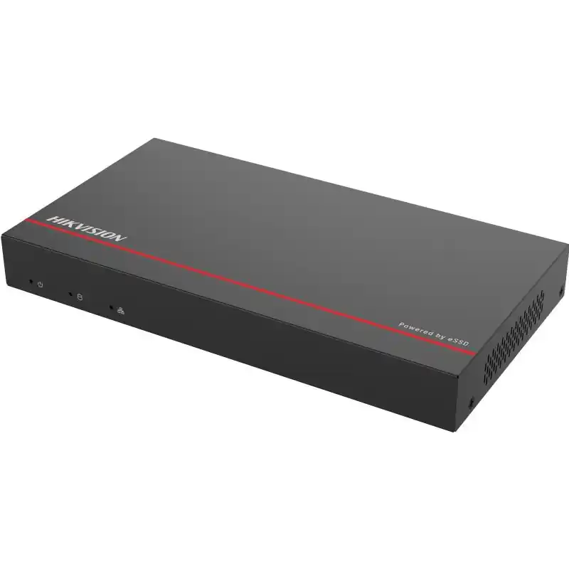 NVR Hikvision 8 canale PoE DS-E08NI-Q1/8P(SSD1T), 4-ch@1080p (25 fps), 1x 1TB SSD, 2x USB2.0, alimentare: 48VDC 1.36A, dimensiun Ofertă limitată
