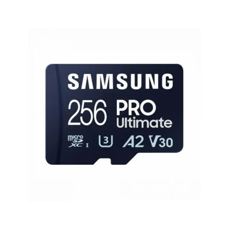 Card de Memorie MicroSDXC Samsung PRO Ultimate MB-MY256SB/WW 256GB, Class 10, UHS-I U3, V30, A2 + Adaptor USB Ofertă