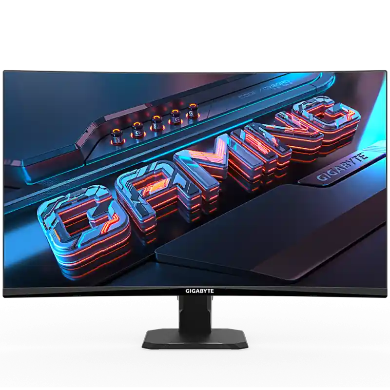 Gigabyte Monitor Gaming 27" VA 1500R GS27FC, Non-glare, Rezolutie: 1920 x 1080(FHD), Luminozitate: 250 cd/m2, Contrast: 3000:1, Cumpărături sigure