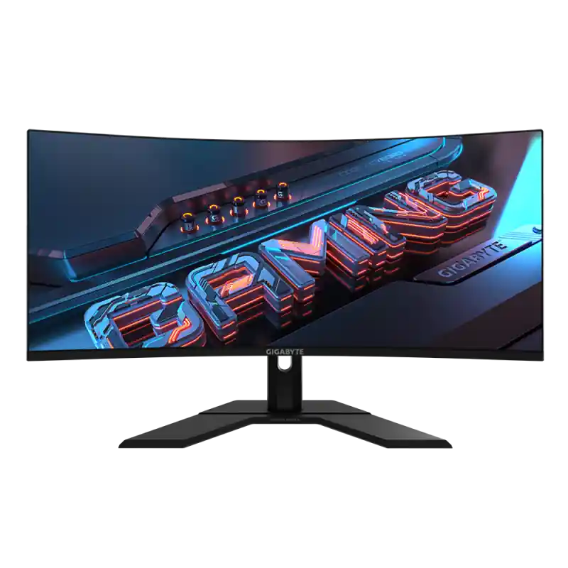 Chilipir Gigabyte Monitor Gaming 34" GS34WQC, Non-glare, Rezolutie: 3440 x 1440 (WQHD), Luminozitate:300 cd/m2 (TYP), Contrast: 4000:1, u