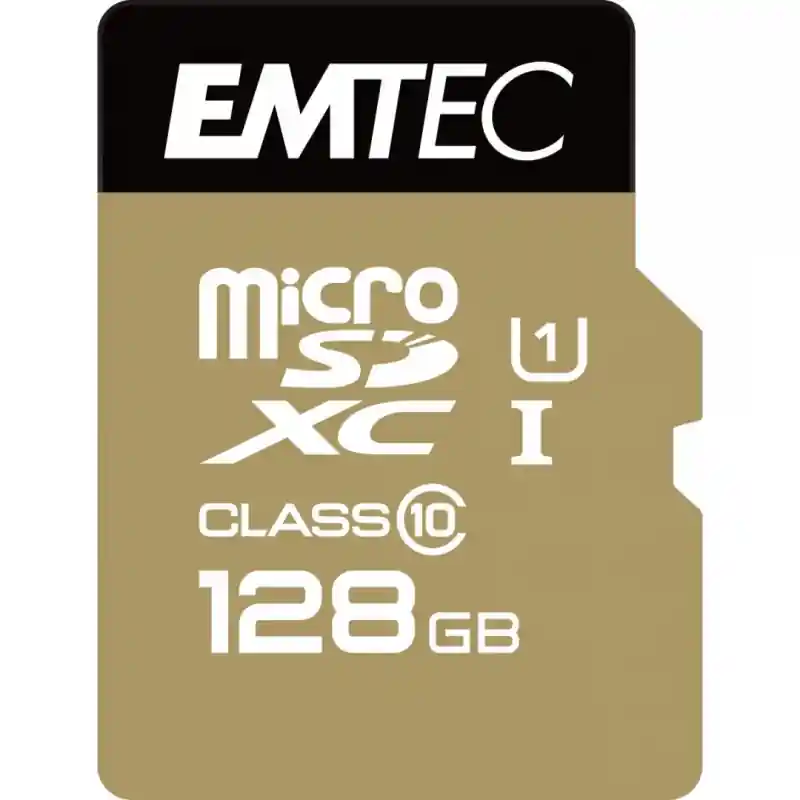 Card de Memorie MicroSDHC EMTEC, 128GB, CLASS 10 UHS-I Super ofertă
