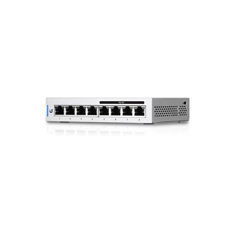 Switch UBNT US-8-60W UNIFI US-8-60W, 8 port, 10/100/1000 Mbps Transport gratuit