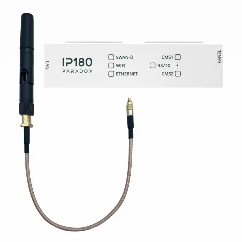 IP180-W modul de comunicare internet pentru centralele de alarma de la Paradox Ethernet:100 Mbps/10 Mbps Compatibilitate:cu EVOH Noutate