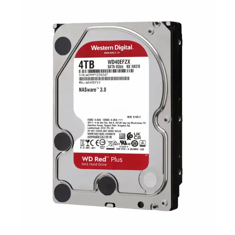 Calitate înaltă HDDWD Red Plus 4TB SATA-III 5400rpm 128mb