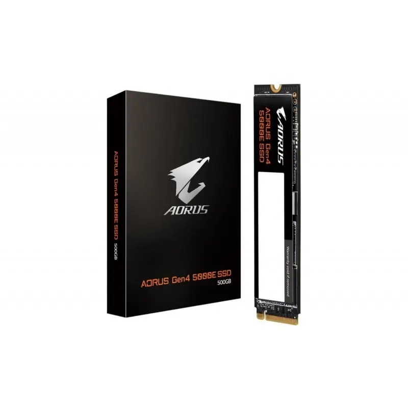 Super ofertă Gigabyte SSD Aorus Gen4 500GB, M.2, 3D TLC NAND Flash, Viteza citire: 5,000 MB/s, Viteza scriere: 3,800 MB/s, Dimensiuni 80 x 22