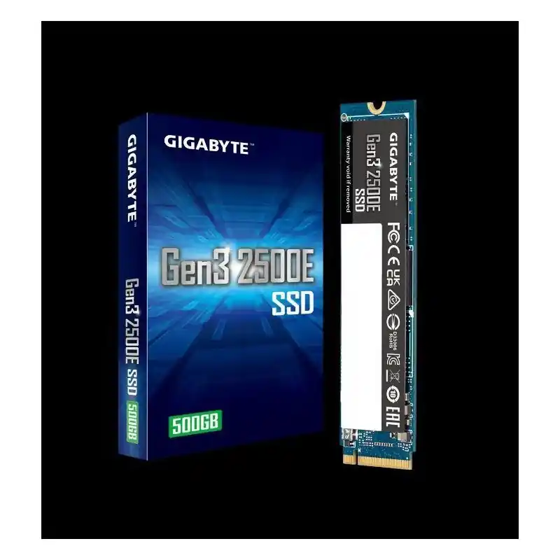 SSD GIGABYTE Gen3 500GB, M.2, PCIe 3.0x4, NVMe1.3, viteza citire: 2300 MB/s, Viteza scriere: 1500 MB/s. Cumpărături sigure