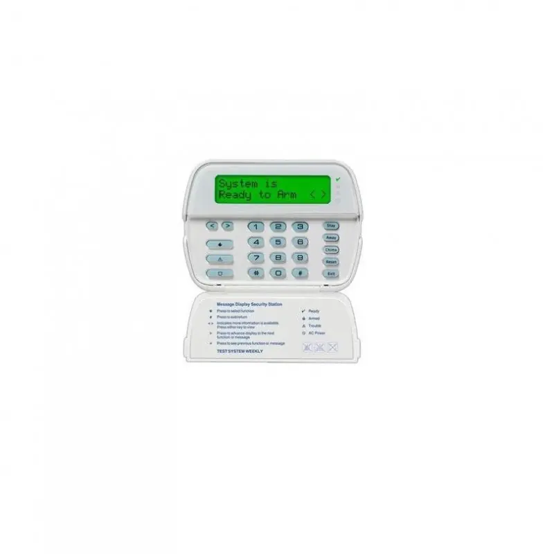 Retur gratuit Tastatura LCD cu caractere alfanumerice, DSC PK 5500, 5 taste programabile, 1 zona tastatura/1 iesire PGM, Compatibila cu centra